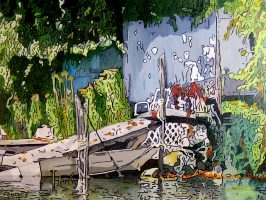 Au bord du lac