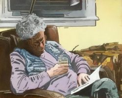 Confiné, l'artiste au repos 