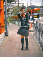Touriste à Copenhague